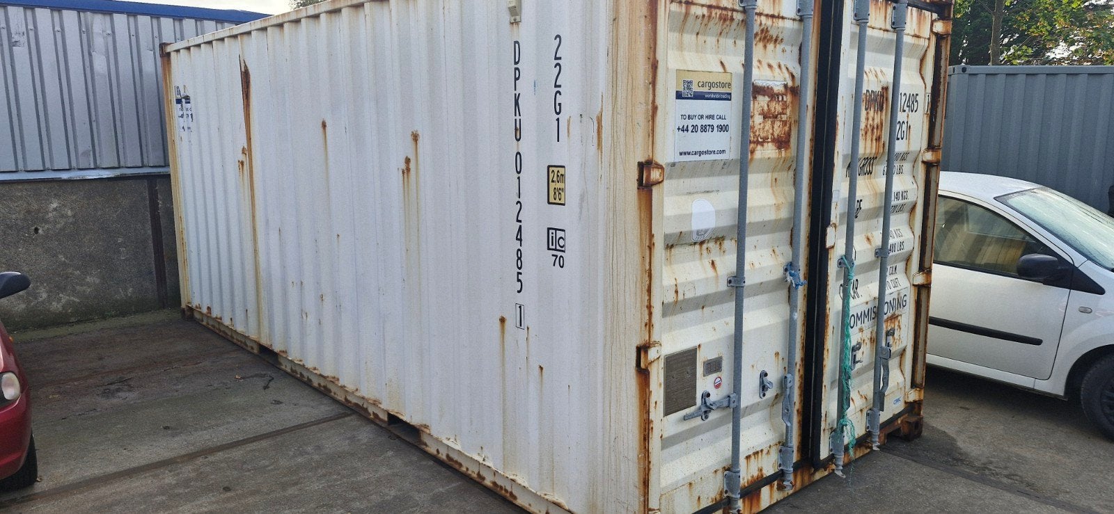 Container Zeecontainer 20ft, Ophalen, Gebruikt