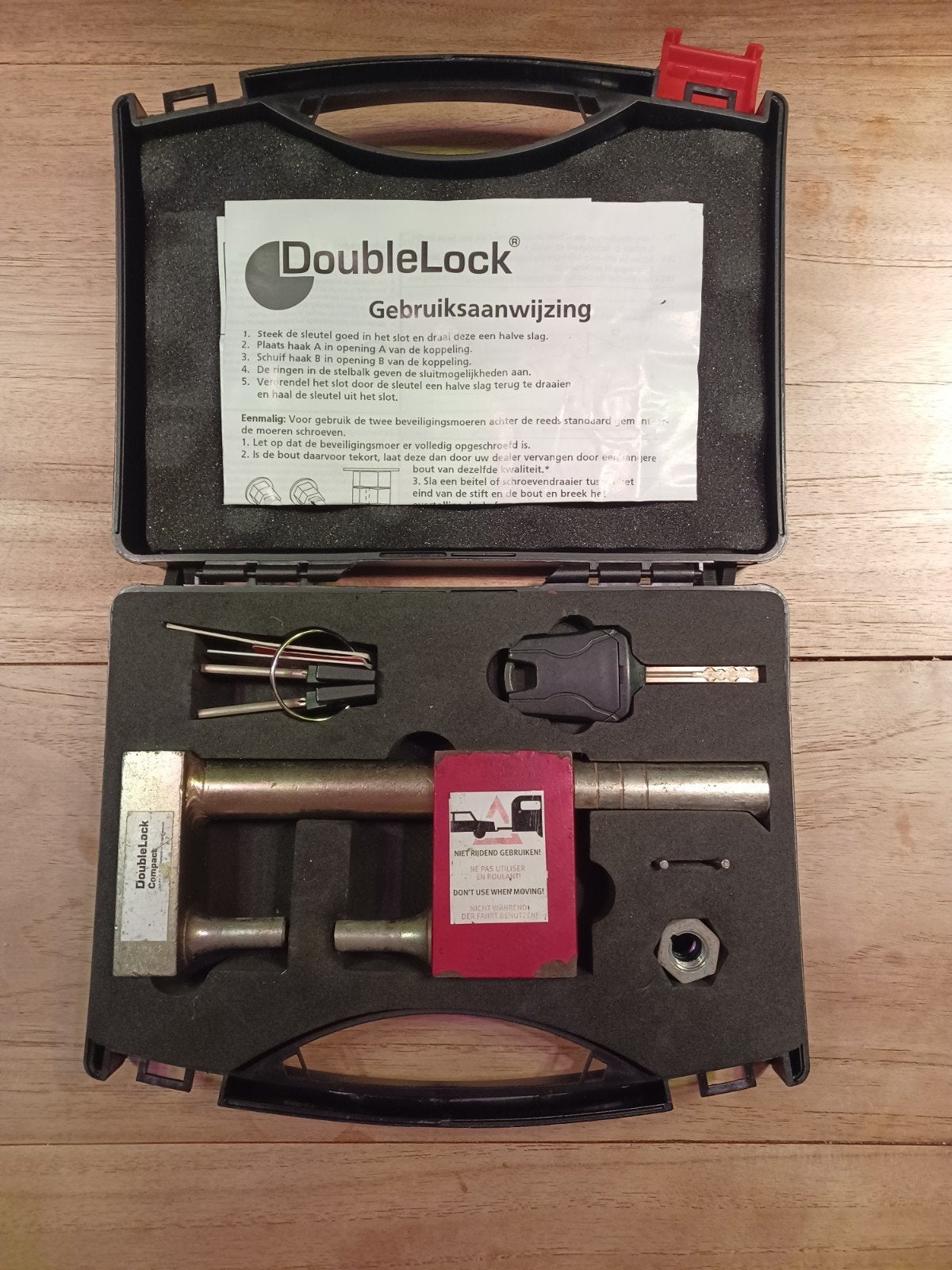 DoubleLock Compact Condor SCM gekeurd disselslot, Ophalen of Verzenden, Zo goed als nieuw