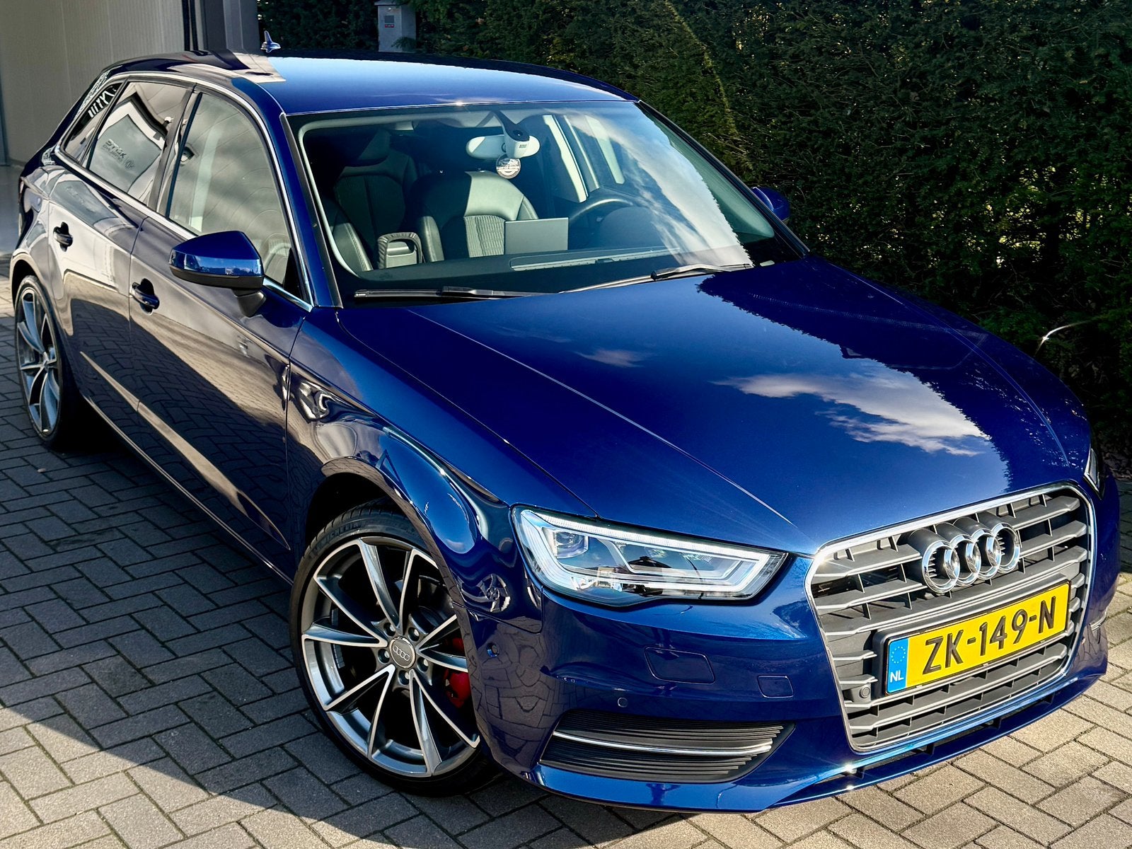 Audi A3 Sportback 1.4 TFSI 140PK | 19” | Carplay | LED | PDC, Auto's, Audi, Zwart, Blauw, Leder en Stof, 1395 cc