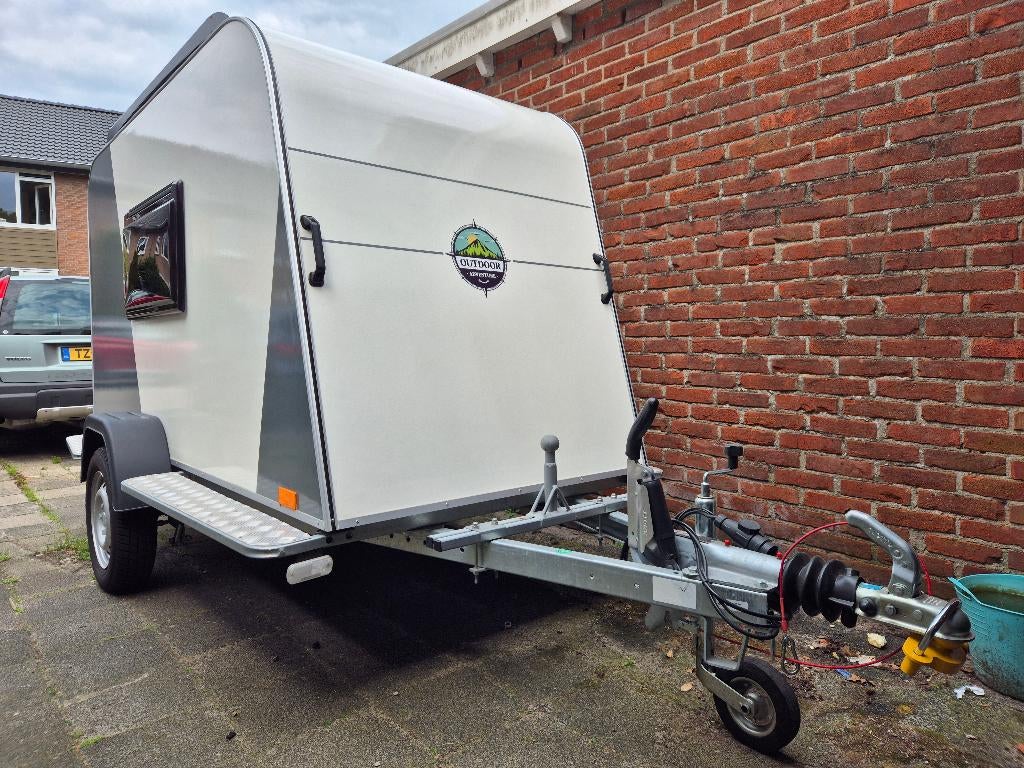 Minicaravan Oehoe, Caravans en Kamperen, Overige merken, Vast bed, Tot en met 2, Schokbreker