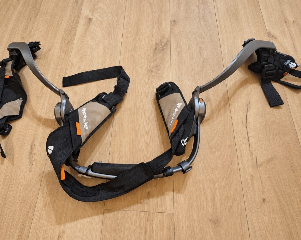 Hypershell X Pro S exoskelet – inclusief 2 accu’s, Ophalen of Verzenden, Gebruikt