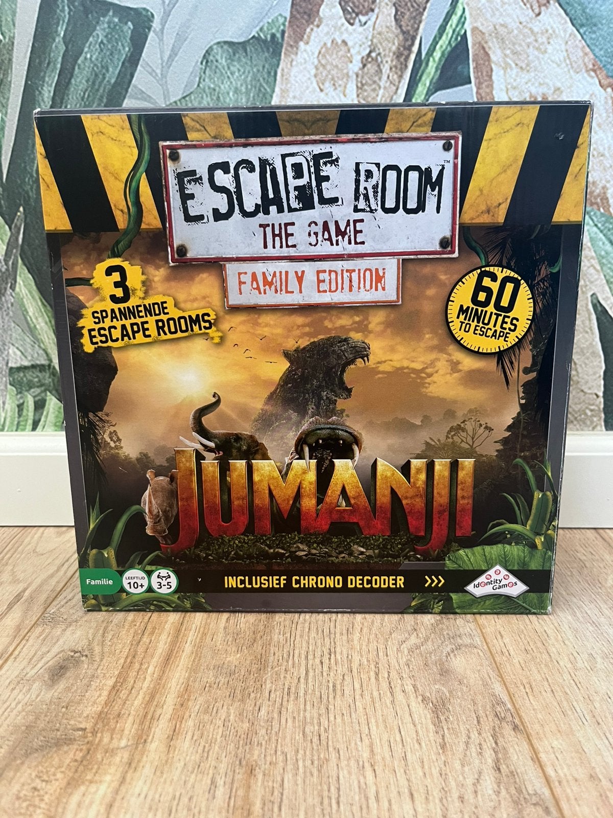 Escape Room The Game Jumanji - Familie Editie, Ophalen of Verzenden, Zo goed als nieuw