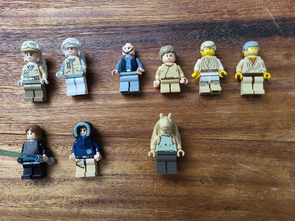 Lego mini figuurtjes Starwars e.a., Ophalen of Verzenden, Zo goed als nieuw, Minifiguur, Lego