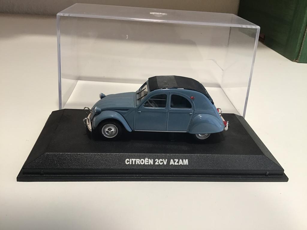 Citroen 2CV Azam, suïcide doors van Norev, zeldzaam., Ophalen of Verzenden, Zo goed als nieuw, Auto, Norev