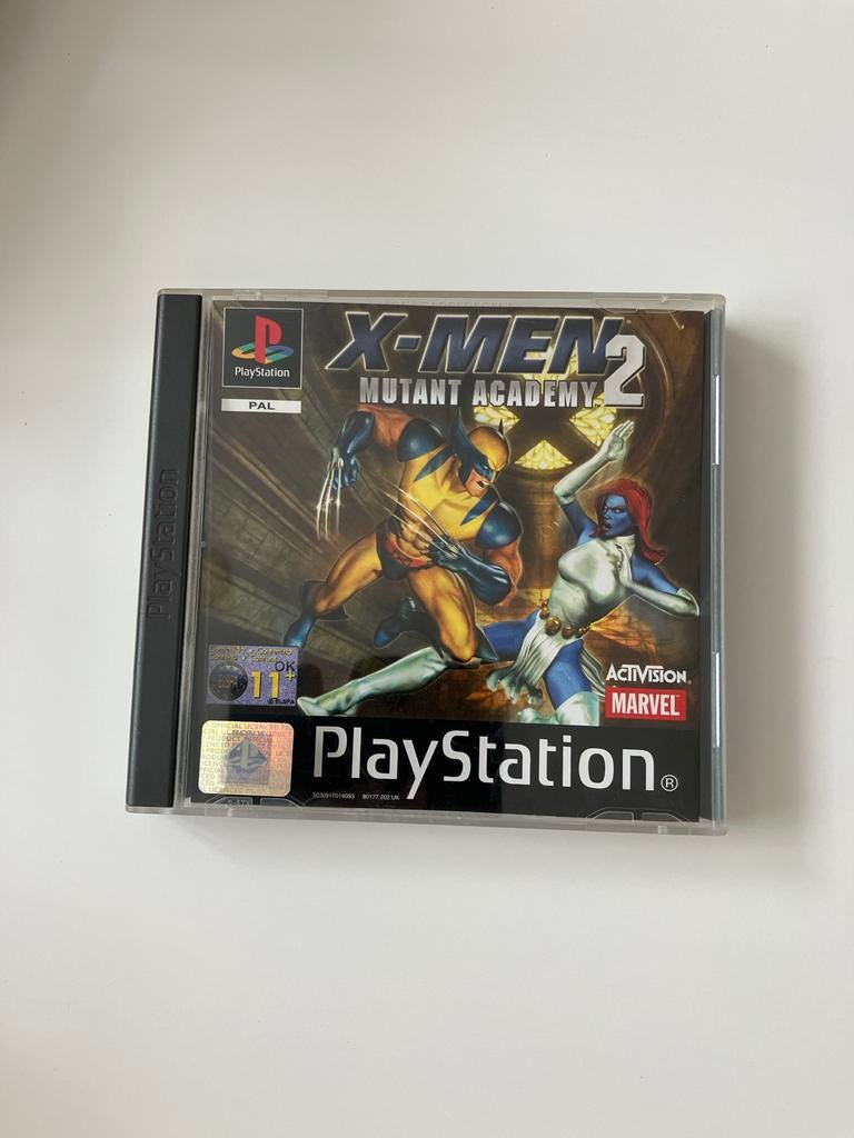 X-Men: Mutant Academy 2 (PS1), Spelcomputers en Games, Vechten, 2 spelers, Eén computer, Ophalen of Verzenden