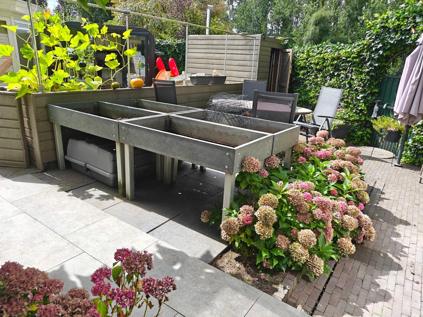 makkelijke moestuin bakken 5 stuks, Ophalen, Overige materialen, 100 cm of meer, Rechthoekig