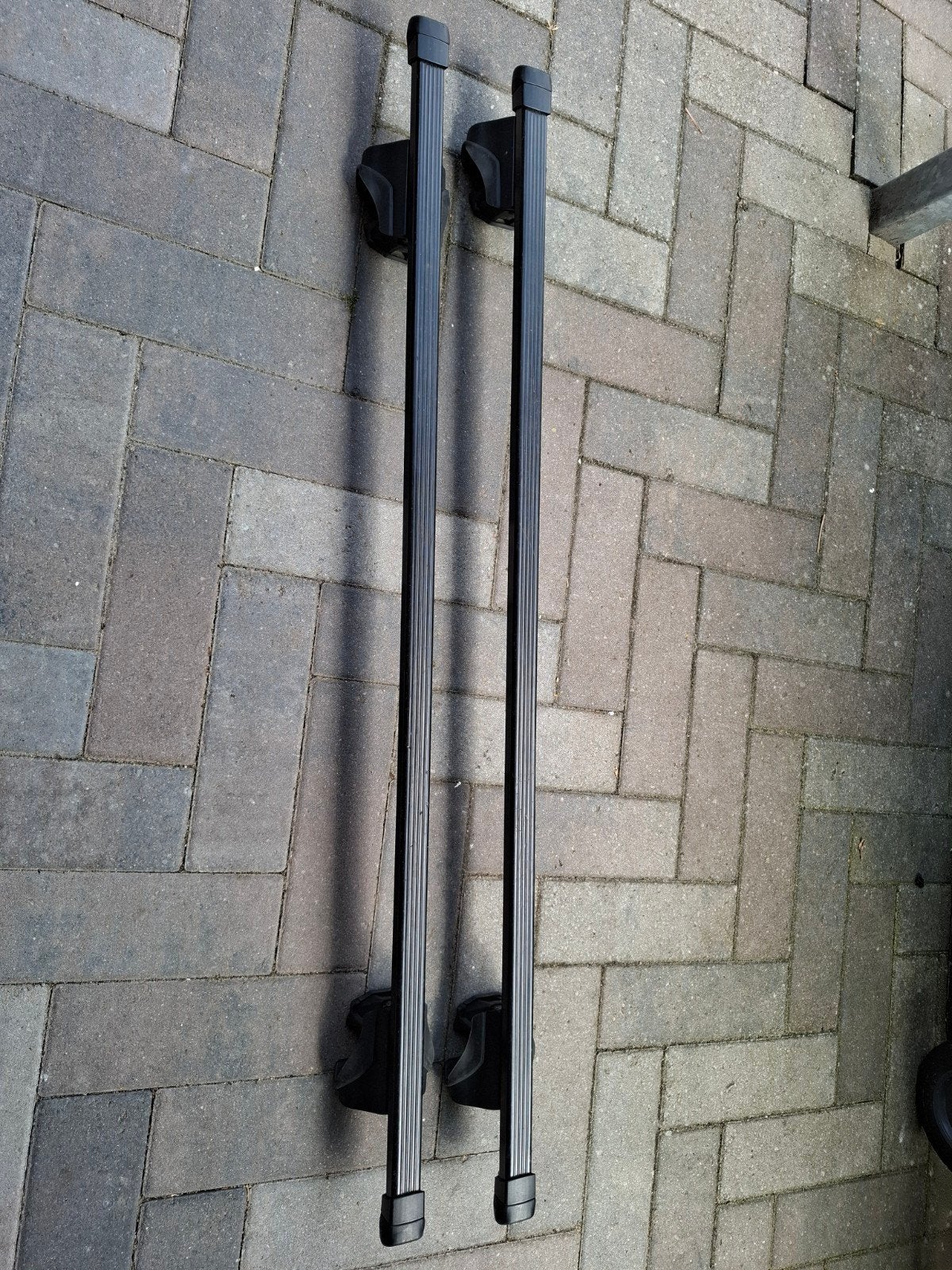 Universele Thule dakdragers voor open dakrails, Auto diversen, Dakdragers, Gebruikt, Ophalen