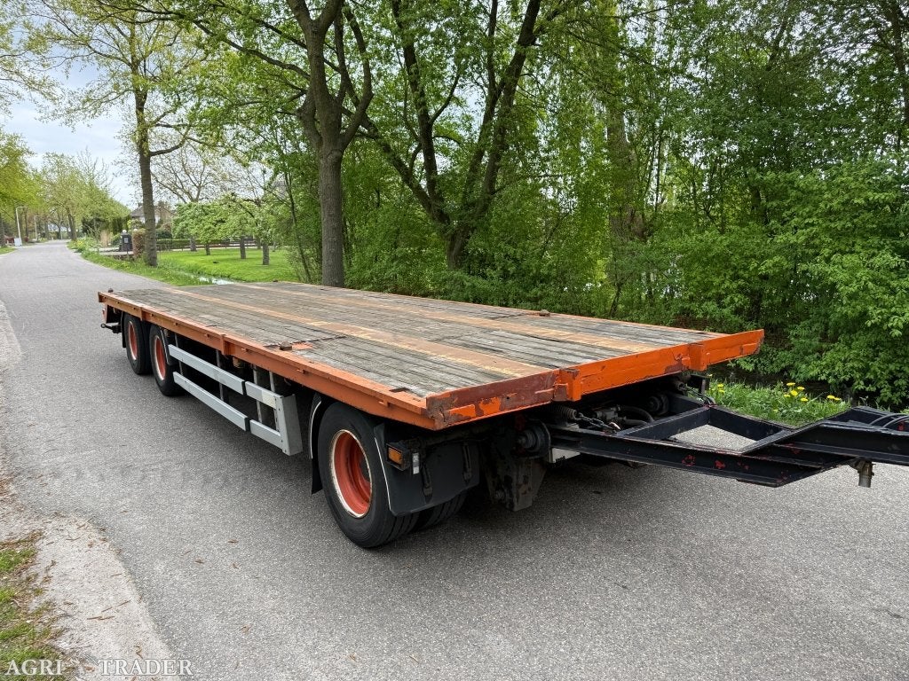 Vogelzang 3-asser dieplader aanhanger, vlakke vloer Twistloc, Vogelzang, -, Niet opgegeven