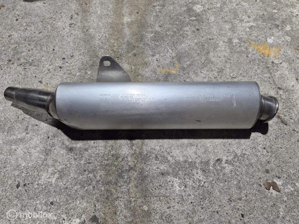 Uitlaatdemper origineel links ZDM-B13 uitlaat Monster, Motoren, Gebruikt, Factorystore.service@ducati.com, Ophalen of Verzenden