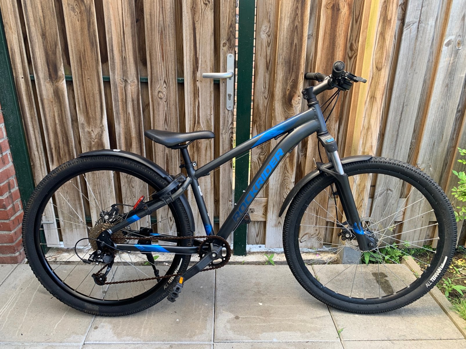 Rockrider st 120. 27,5 inch, Ophalen, Zo goed als nieuw, 26 inch of meer, Versnellingen