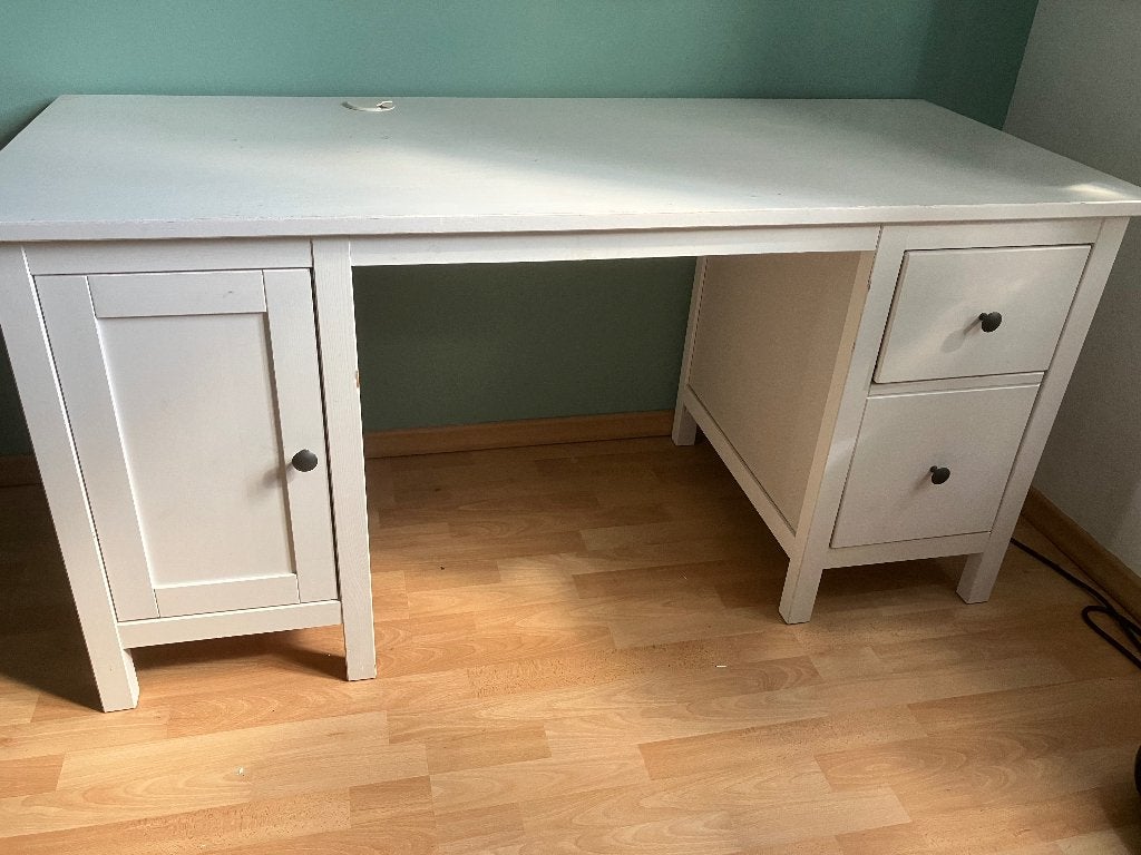 Bureau, Ophalen of Verzenden, Gebruikt, Bureau-kast combinatie