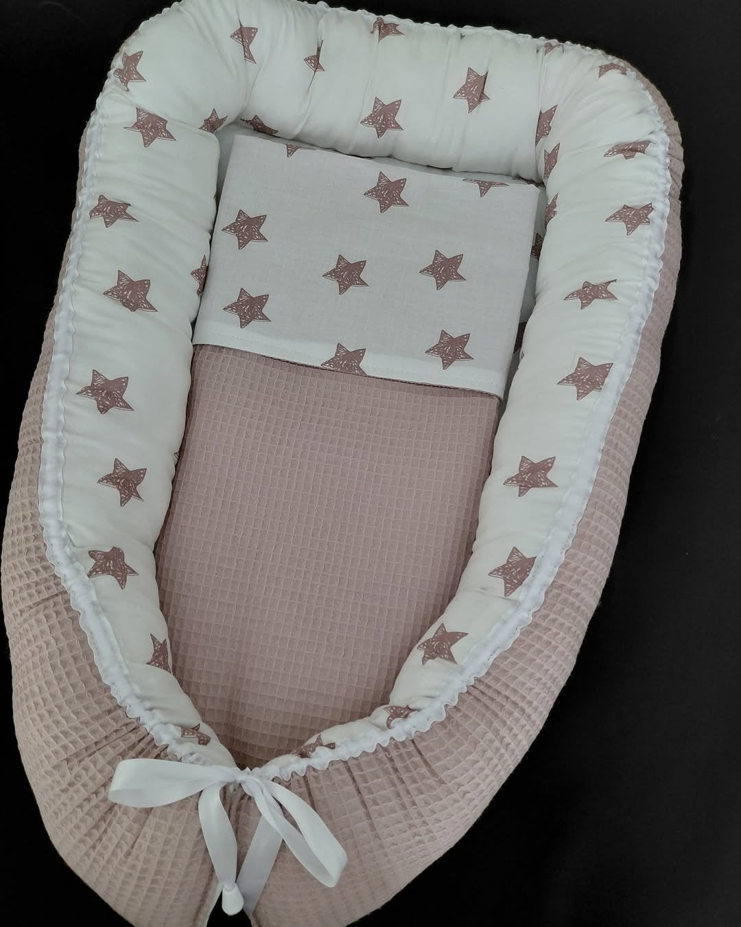 Compleet babynestje met deken - Oud Roze, Ophalen of Verzenden, Nieuw