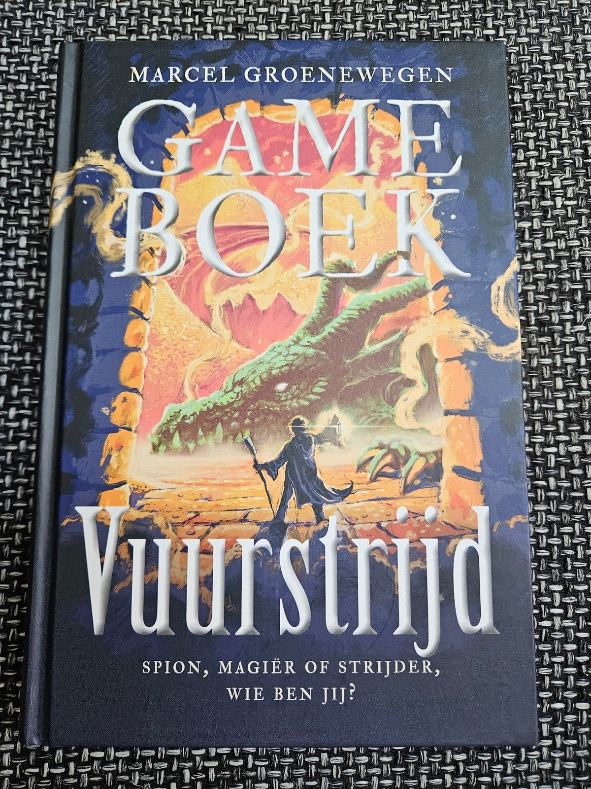 Gameboek Vuurstrijd - Marcel Groenewegen, Ophalen of Verzenden, Zo goed als nieuw, Marcel groenewegen