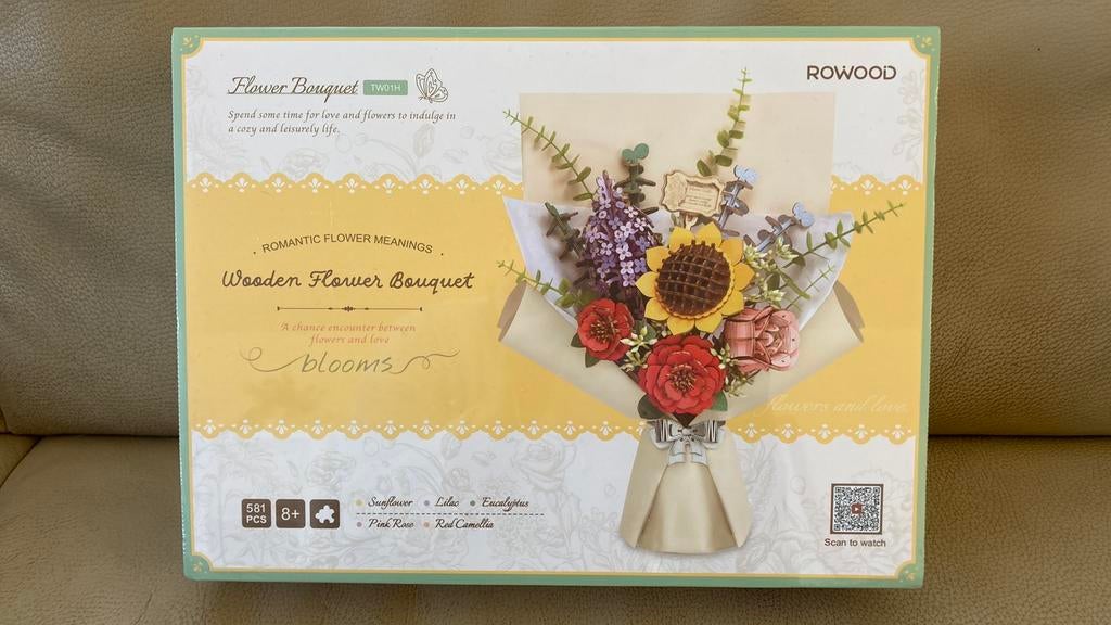 Rowood Flower Bouquet, Ophalen of Verzenden, 500 t/m 1500 stukjes, Nieuw, Rubik's of 3D-puzzel