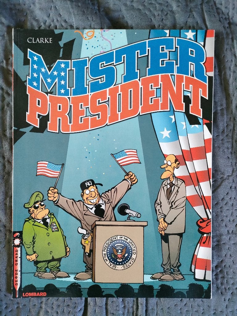 MISTER PRESIDENT nr. 1, Eén stripboek, Ophalen of Verzenden, Gelezen