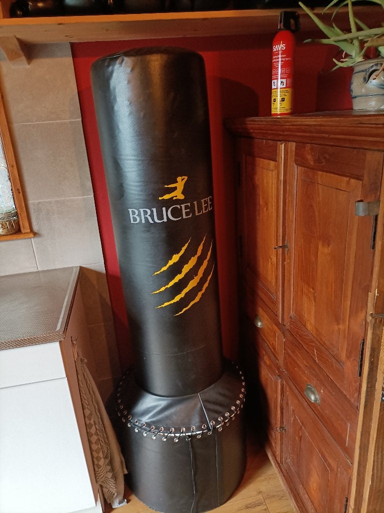 Bokspaal Bruce lee, Ophalen, Zo goed als nieuw, Bokszak