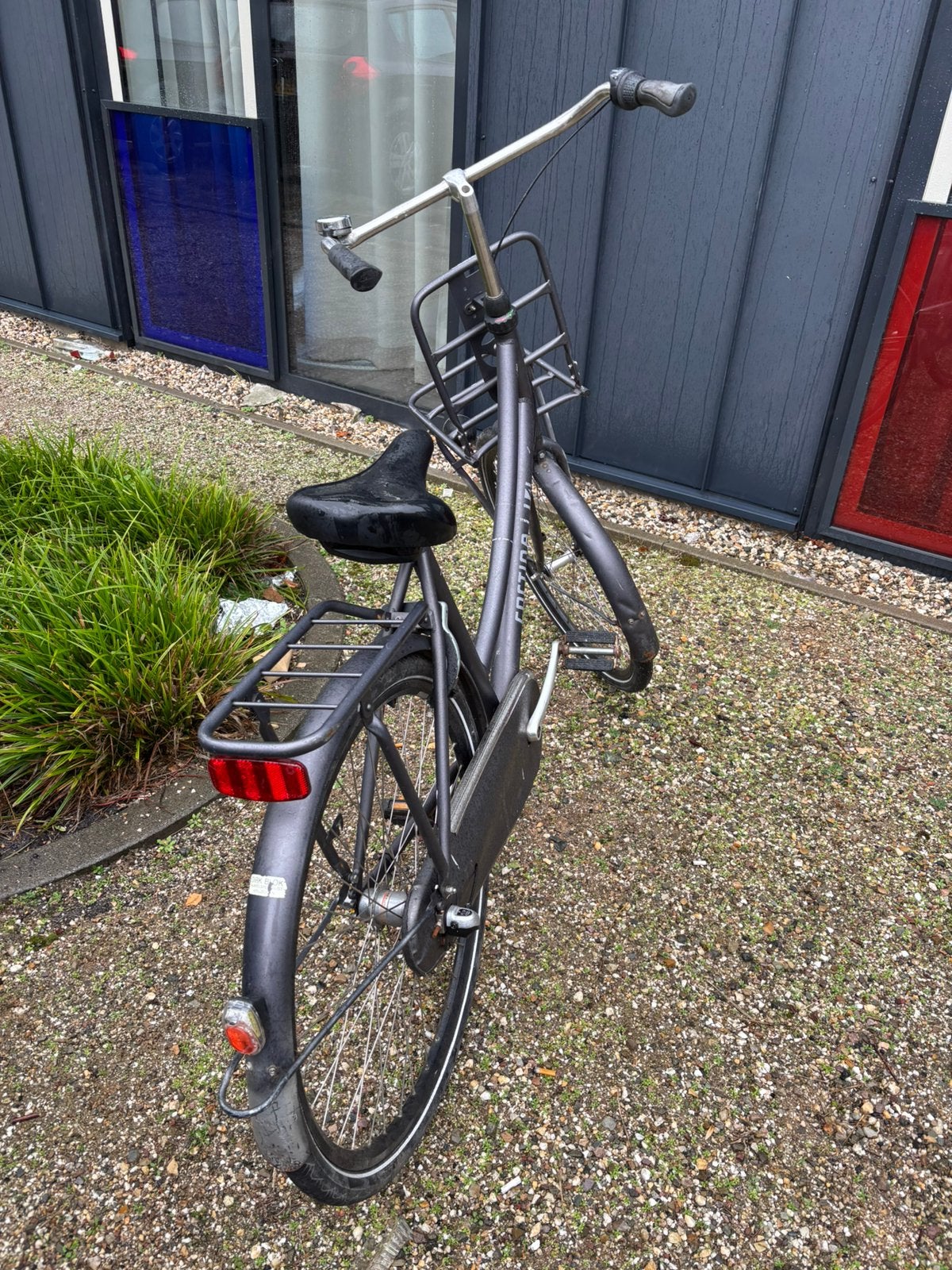 Cortina stadsfiets met voordrager en bagagedrager, Ophalen, Gebruikt, Overige merken, Versnellingen