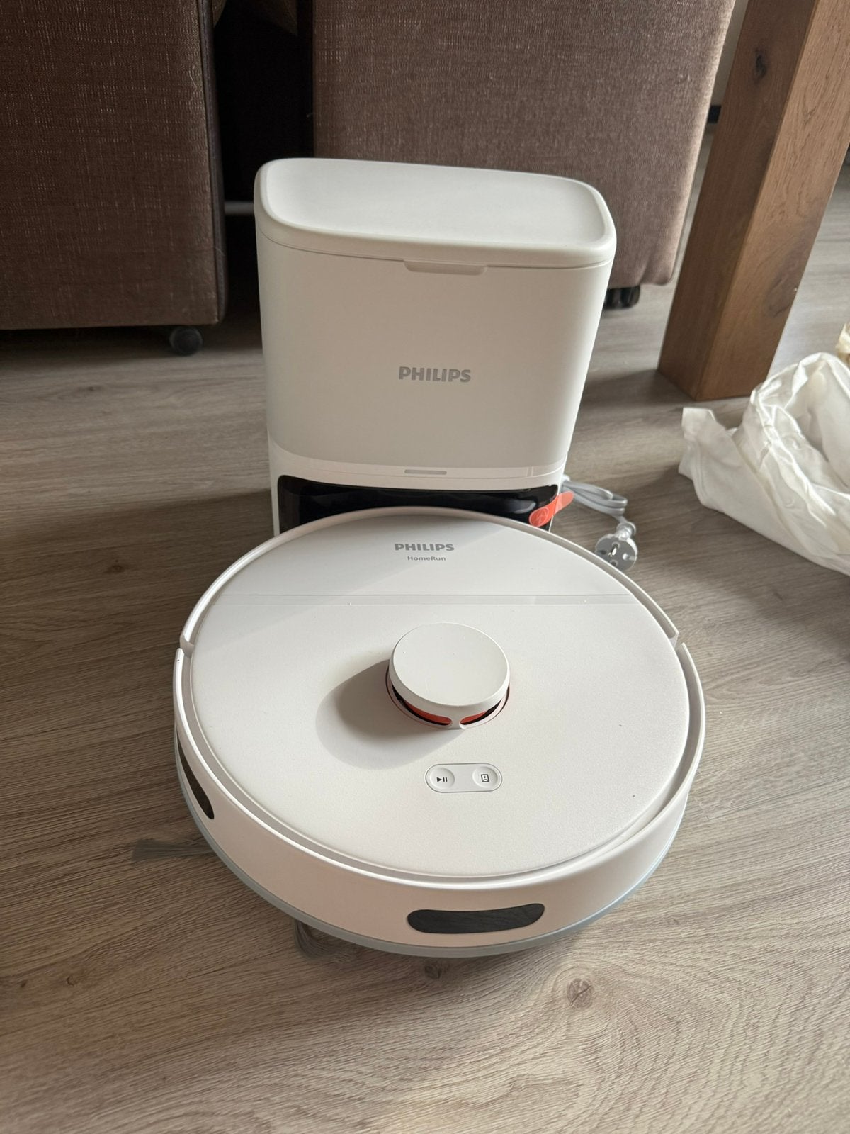 Philips Homerun 2000-series robotstofzuiger met storing, Witgoed en Apparatuur, Stofzuigers, Ophalen, Philips, Zo goed als nieuw