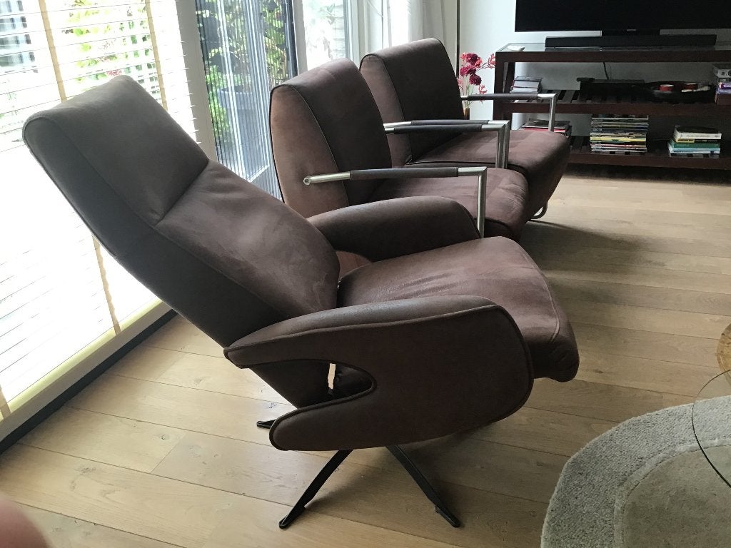 Leuke stoelen, Huis en Inrichting, Ophalen, Minder dan 50 cm, Gebruikt, Leer