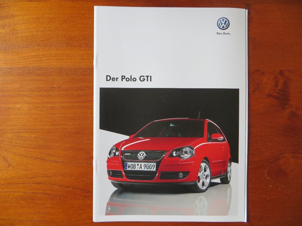 Volkswagen Polo GTI (okt 2008) + bijlage: Technik und Preise, Ophalen of Verzenden, Nieuw, Volkswagen