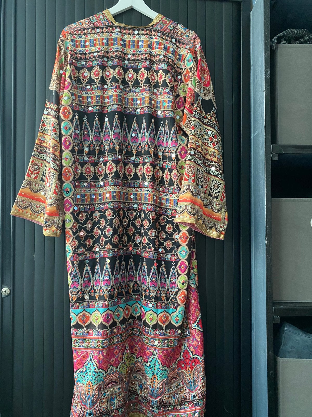 Ibiza/boho kimono, kleurrijk,spiegeltjes, nieuw, Ophalen