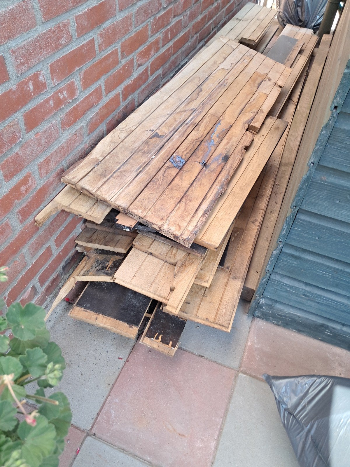 eikenaplanken, Ophalen, Minder dan 25 mm, Eiken, Plank
