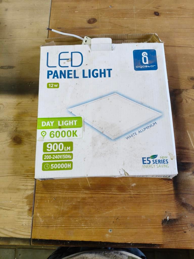Nieuw Aigostar LED Paneel Licht 12W Wit, Ophalen