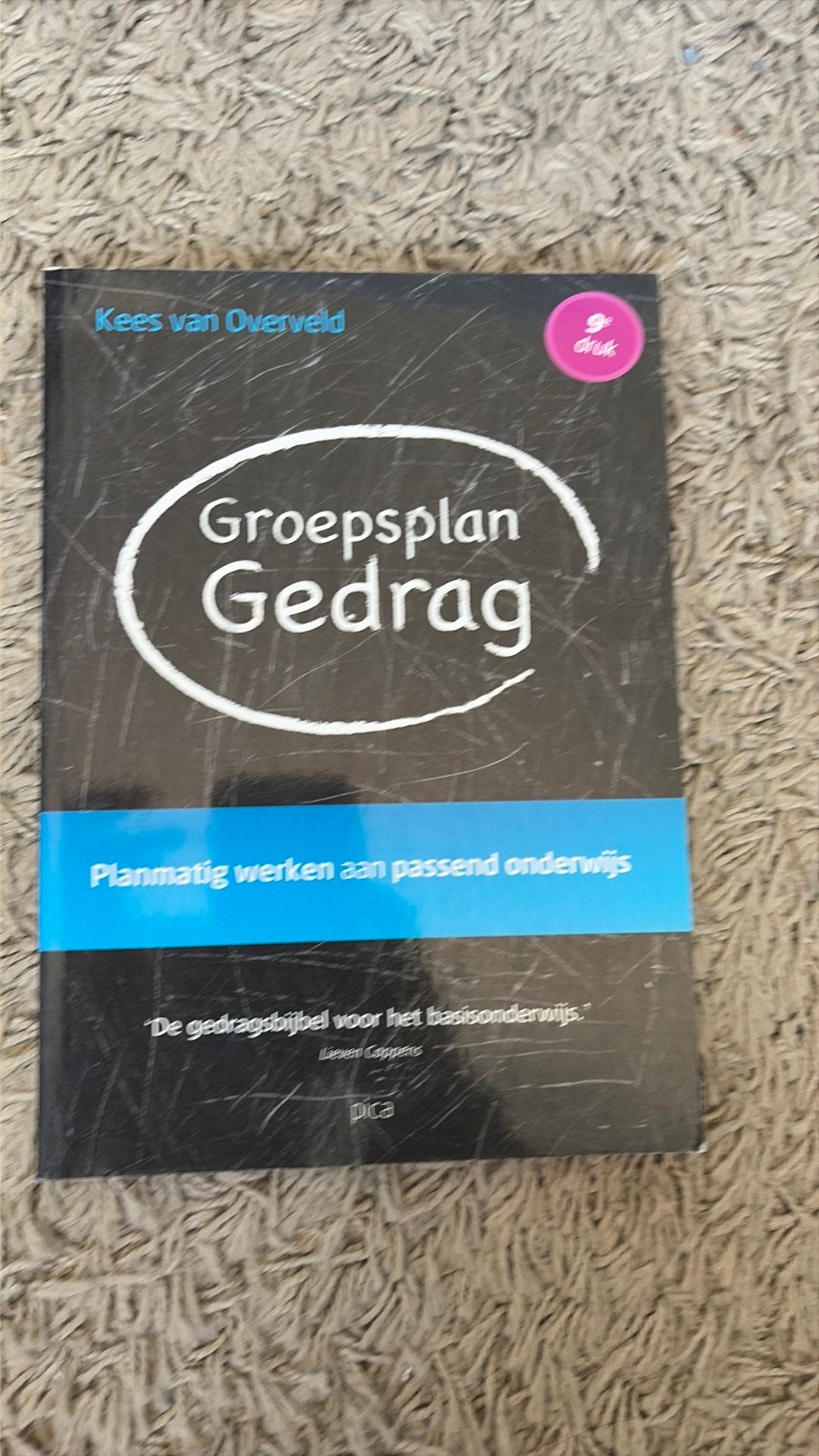 Kees van Overveld - Groepsplan gedrag, Boeken, Studieboeken en Cursussen, Ophalen of Verzenden, Gelezen, Kees van Overveld