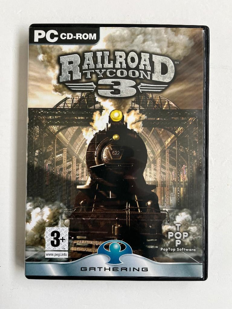 Railroad Tycoon 3 PC, 1 speler, Ophalen of Verzenden, Zo goed als nieuw, Vanaf 3 jaar