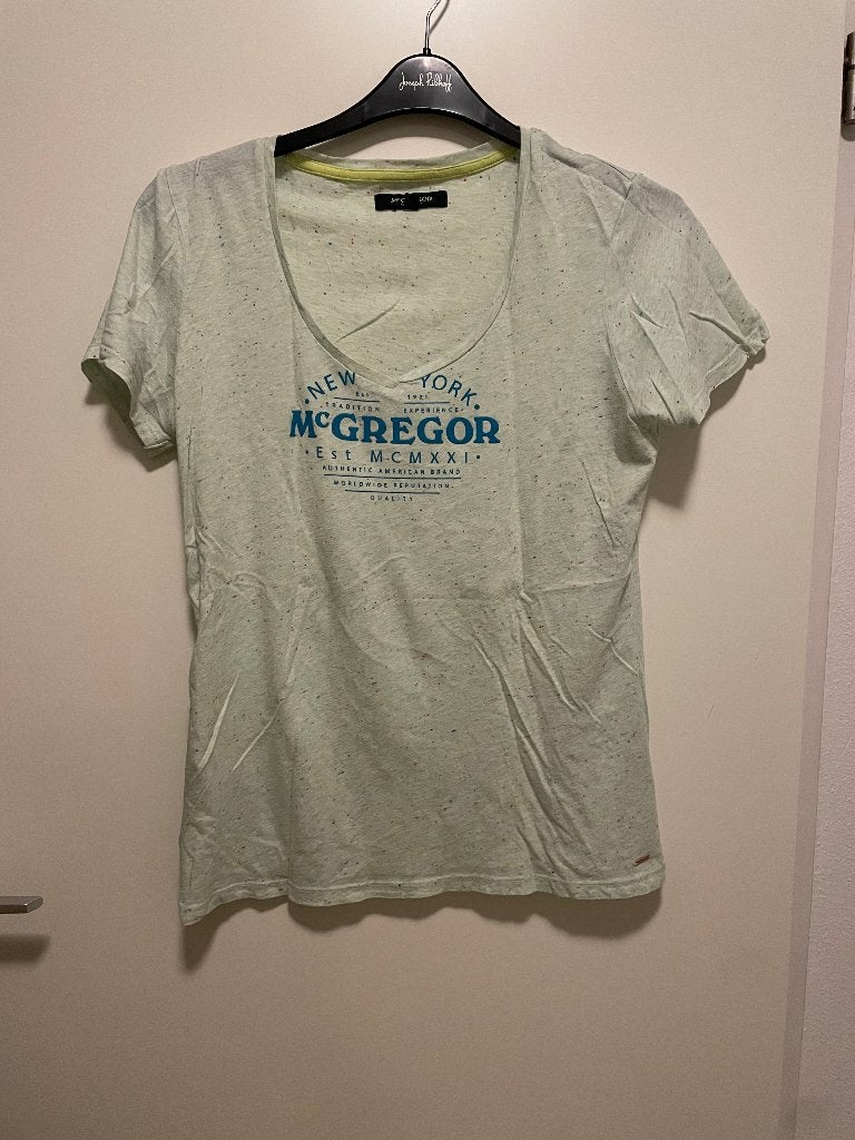 T-shirt mint McGregor maat L, Kleding | Dames, Maat 38/40 (M), McGregor, Ophalen of Verzenden, Zo goed als nieuw