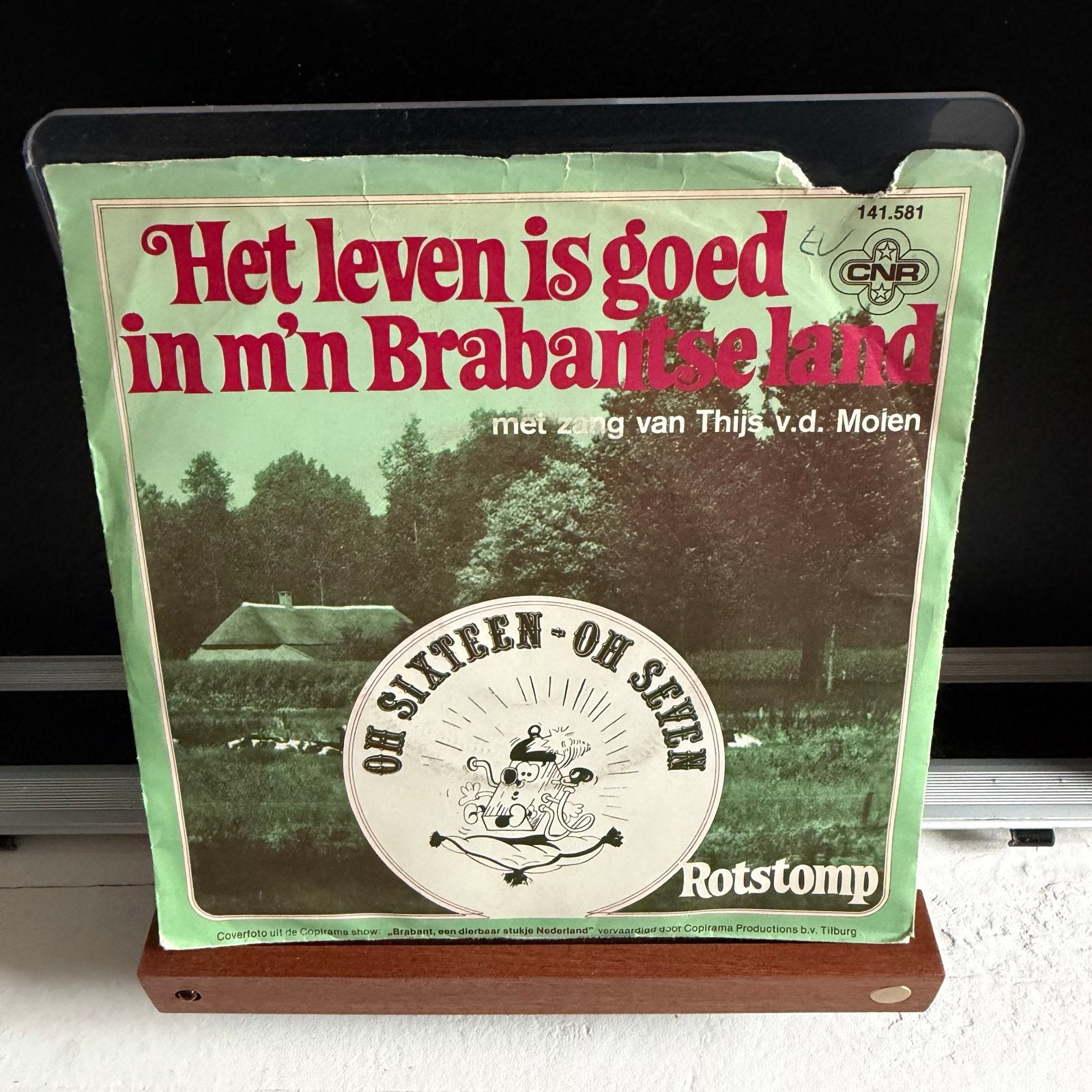 Het leven is goed in m'n Brabantse land - Thijs v.d. Molen, Gebruikt, 7 inch, Ophalen of Verzenden, EP