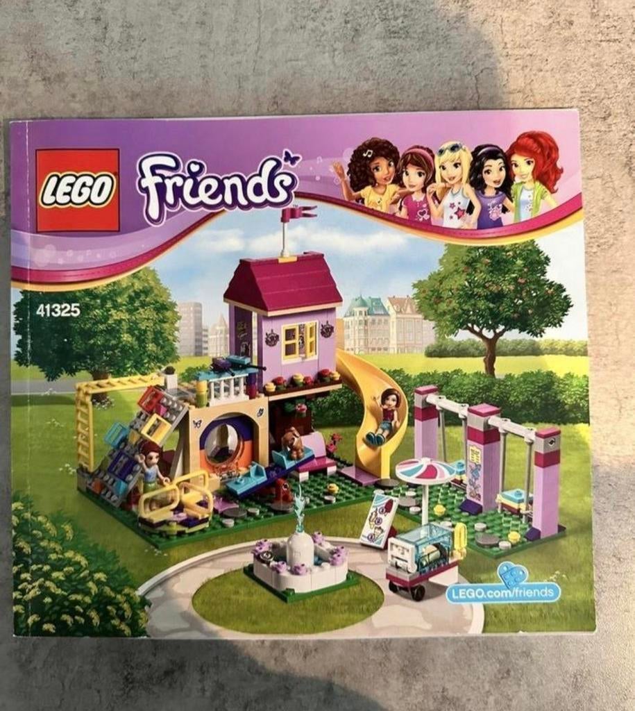 Lego Friends 41325 Heartlake city speeltuin, Kinderen en Baby's, Speelgoed | Duplo en Lego, Ophalen of Verzenden, Zo goed als nieuw