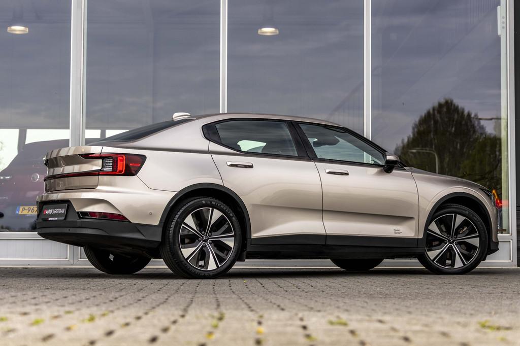 Polestar 2 Long Range Single Motor 78 kWh SOH 99% | 360° Ca, Auto's, Gebruikt, Zwart, 1969 kg, 231 pk