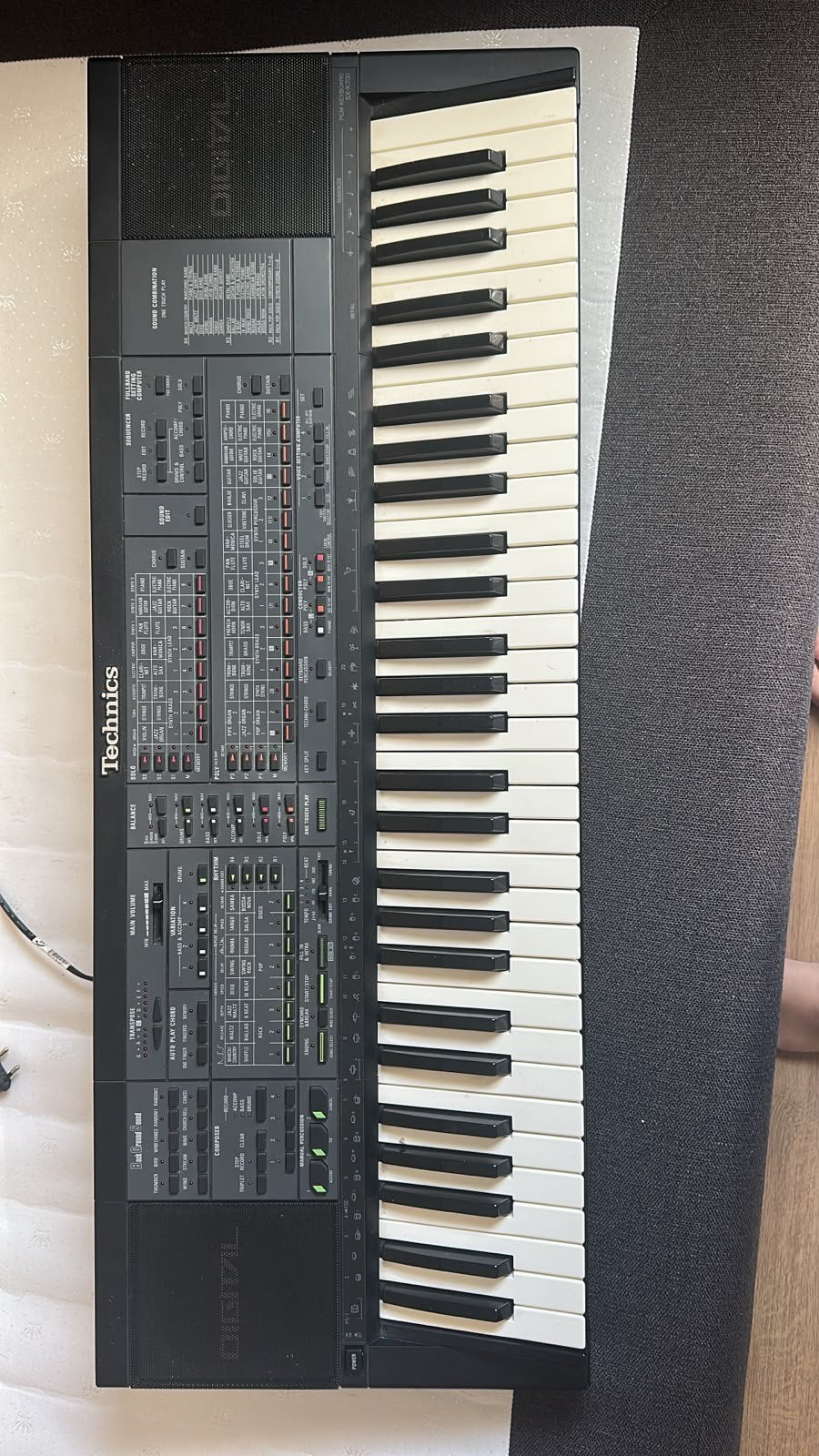 Keyboard, Ophalen, Gebruikt, 61 toetsen, Technics