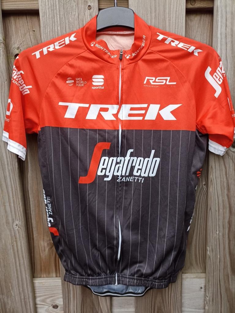 Trek Segafredo wielershirt - Maat L, Fietsen en Brommers, Fietsaccessoires | Fietskleding, Gebruikt, Heren, Ophalen of Verzenden