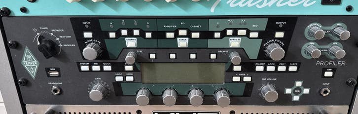 Kemper Profiler Rack (non-powered) met Remote en Profiles, Ophalen, Gebruikt, Multi-effect