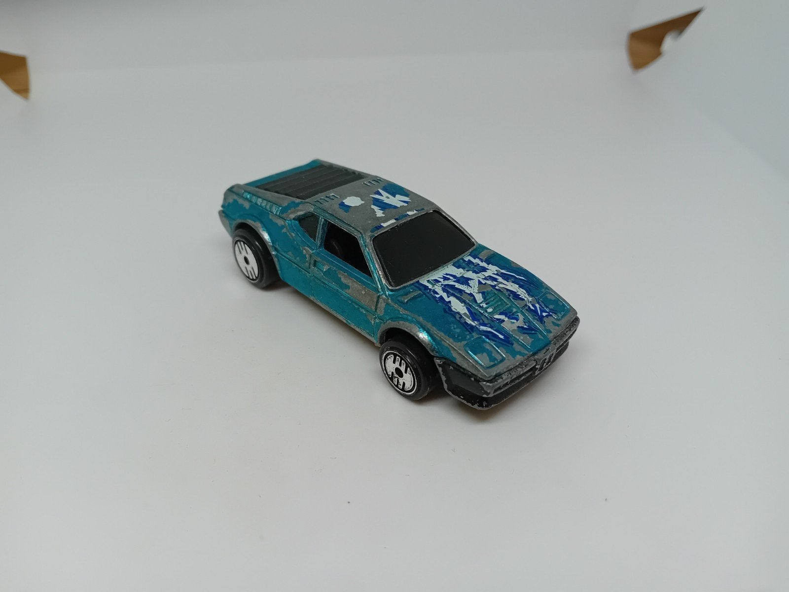 Hot Wheels BMW M1 Wind Splitter 1984 Vintage, Ophalen of Verzenden, Gebruikt, Auto