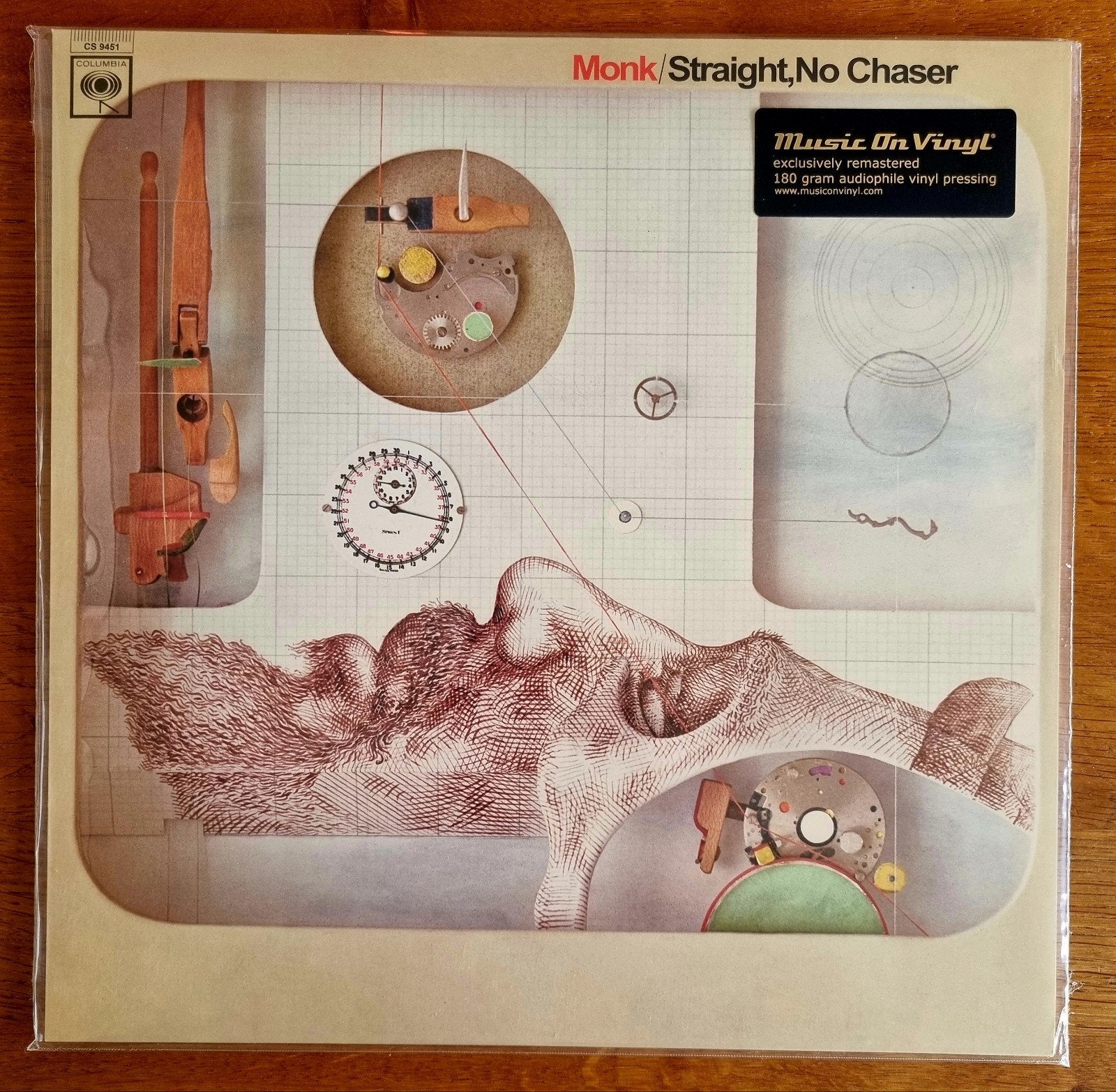 Thelonious Monk - Straight No Chaser (LP - reissue), 1960 tot 1980, Geseald, Ophalen of Verzenden, 12 inch