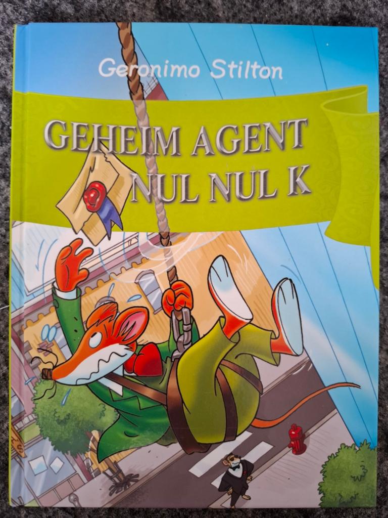 Geronimo Stilton - Geheim Agent Nul Nul K, Ophalen of Verzenden, Gelezen, Geronimo Stilton, Fictie algemeen