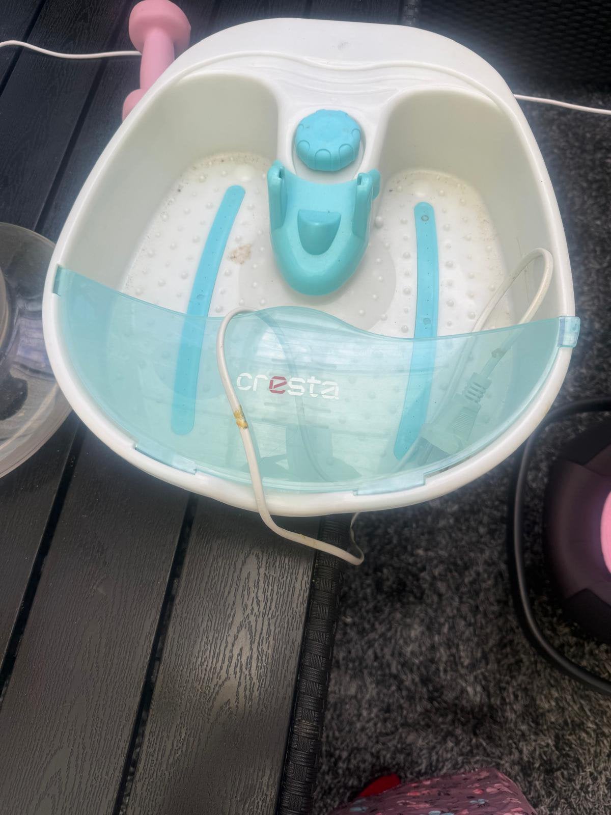 Cresta Voetenbad met Massagefunctie, Ophalen of Verzenden, Hand- en Voetverzorging