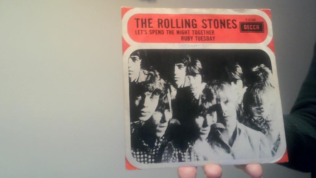 the rolling stones jukebox single lets spend the nicght -, Cd's en Dvd's, Vinyl Singles, Verzenden, Zo goed als nieuw, Pop, Single