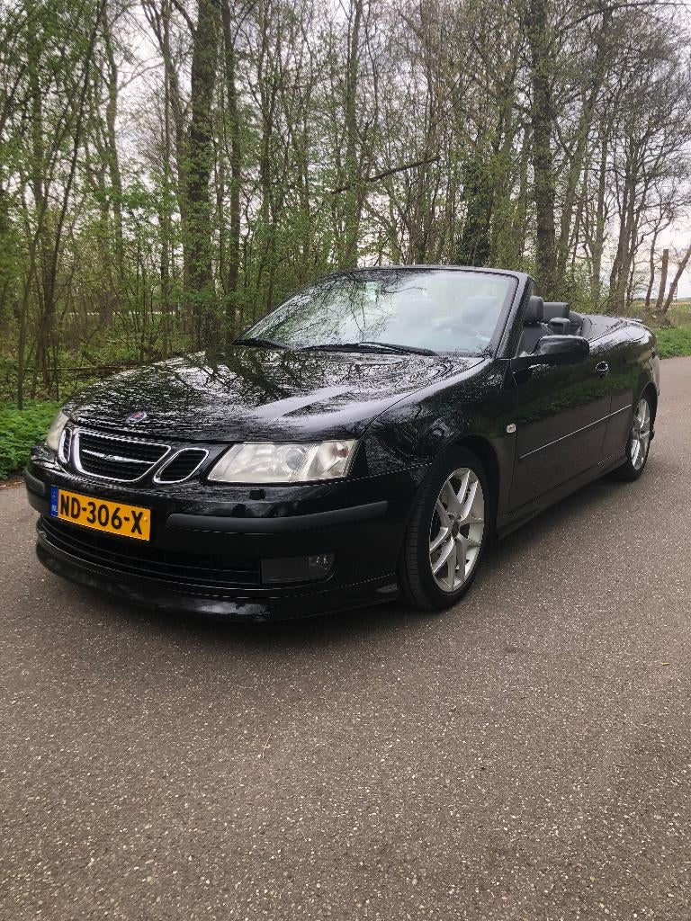 Saab 9-3 2.0 Turbo Aero Cabrio AUT 2003 Zwart