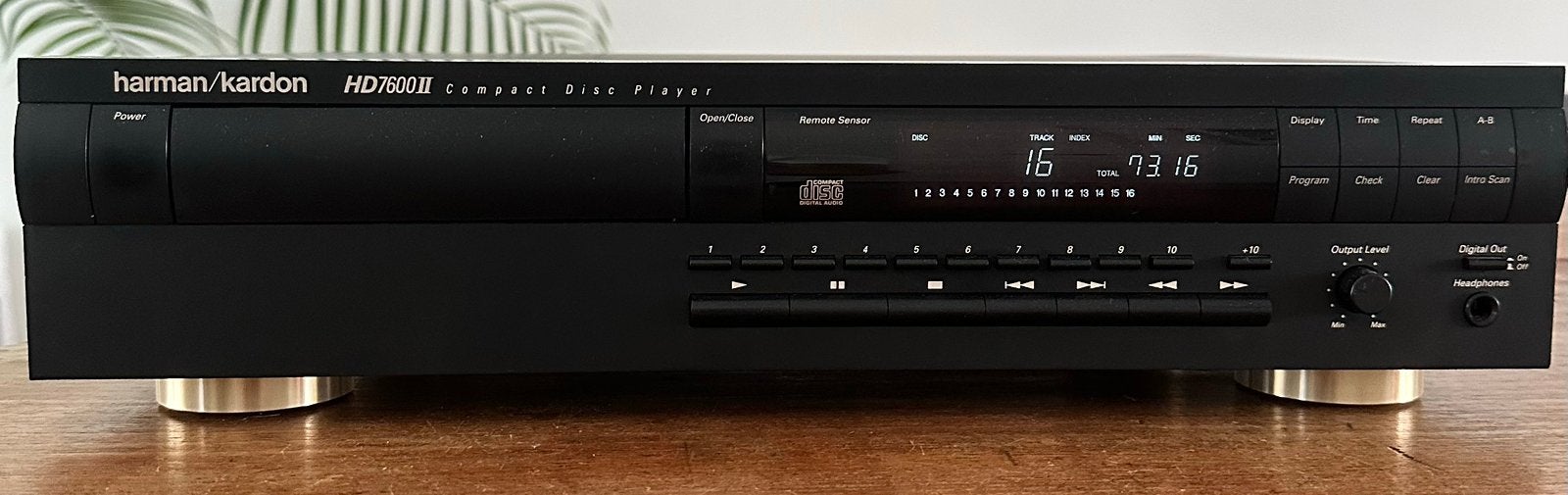 Harman Kardon HD7600 II – Legendarische Audiofiele CD-Speler, Audio, Tv en Foto, Cd-spelers, Ophalen, Zo goed als nieuw, Overige merken