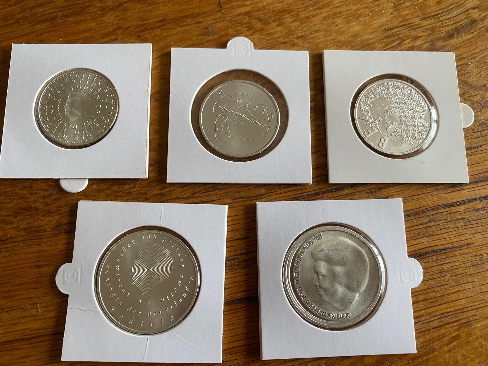 Diverse zilveren euromunten ( zie omschrijving), Koningin Beatrix, Zilver, Losse munt, Overige waardes