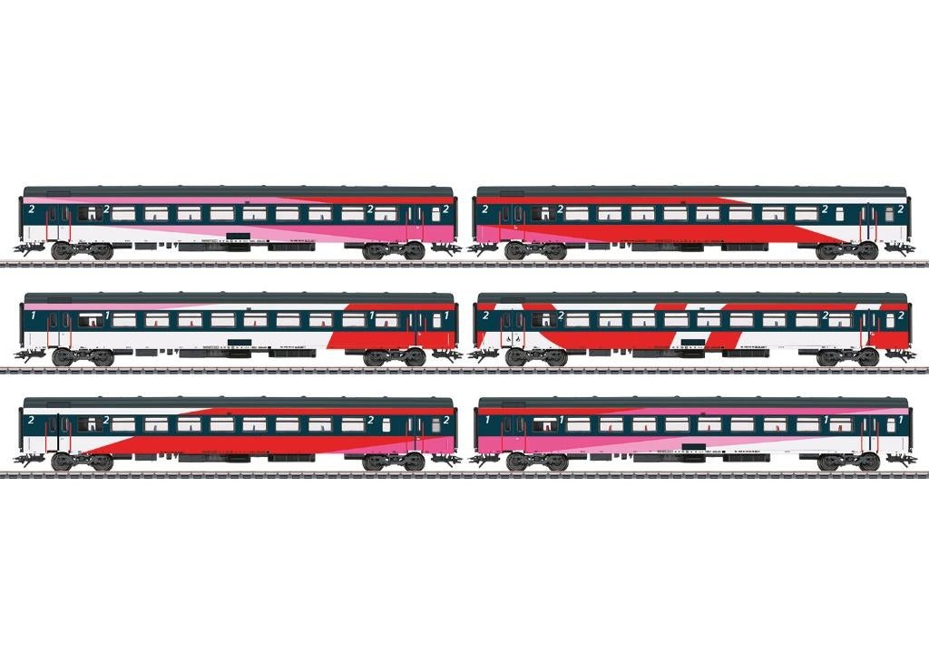 Märklin 42648 – 6-delige NS Intercity Direct Set (ICRm) –, Wisselstroom, Treinset, Nieuw, Ophalen of Verzenden