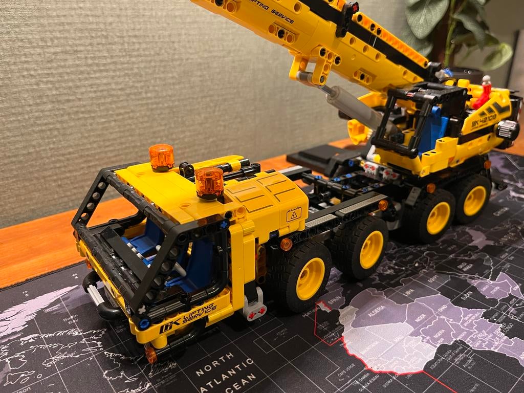 Lego Technic Mobiele Kraan (42108), Ophalen of Verzenden, Zo goed als nieuw, Complete set, Lego