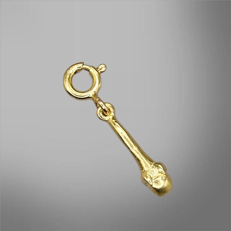 Cengkeh bedel – 18K goud vermeil – Simply Mahina, Overige merken, Verzenden, 1 bedel, Zilver