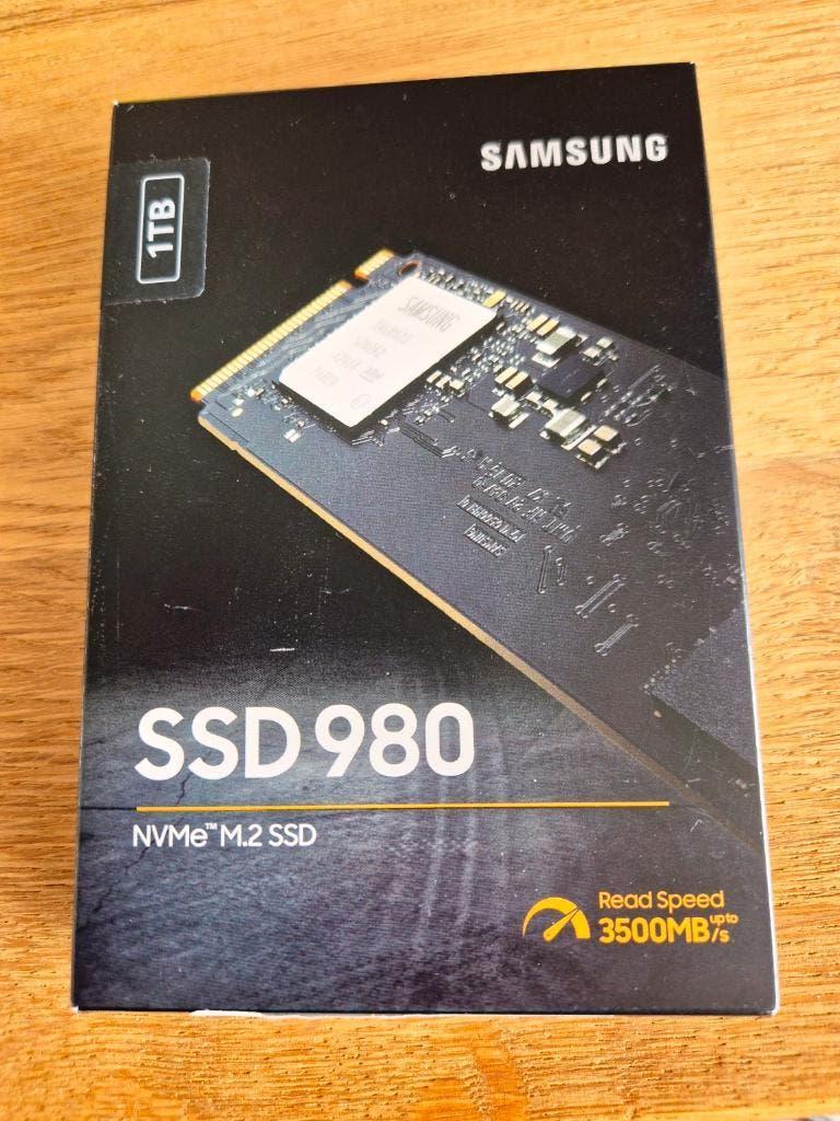 SSD 980 MVMe M.2 1Tb, Computers en Software, Harde schijven, Nieuw, Laptop, Intern, SSD, Overige aansluitingen, Ophalen of Verzenden