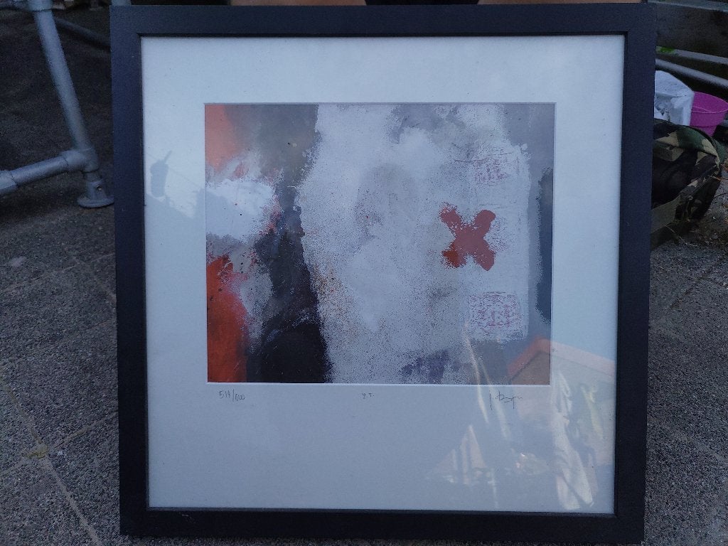 Schilderij Jos Bamps, Ophalen, Origineel werk