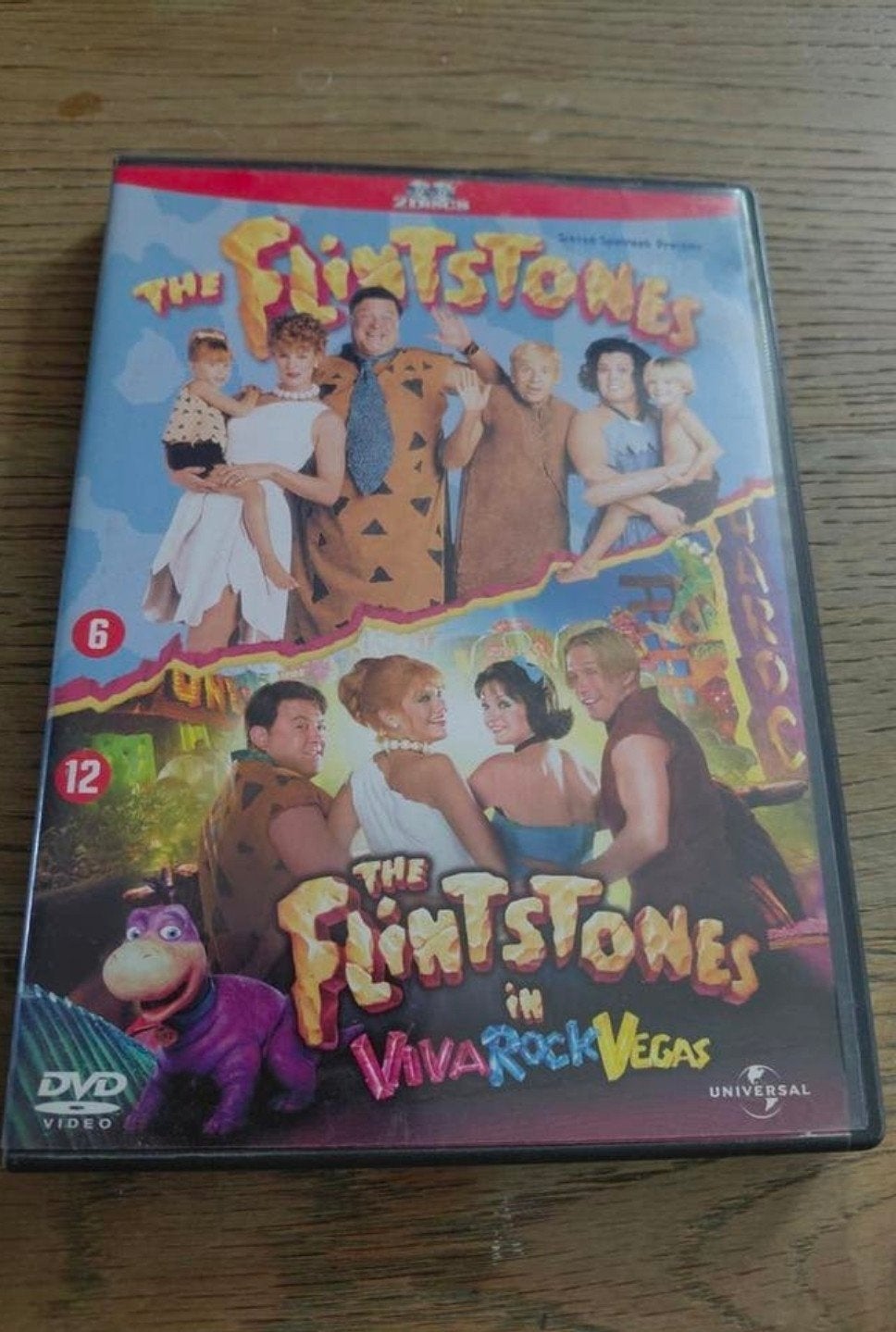 The Flintstones & Viva Rock Vegas in 1 dvd box., Cd's en Dvd's, Alle leeftijden, Ophalen of Verzenden, Gebruikt